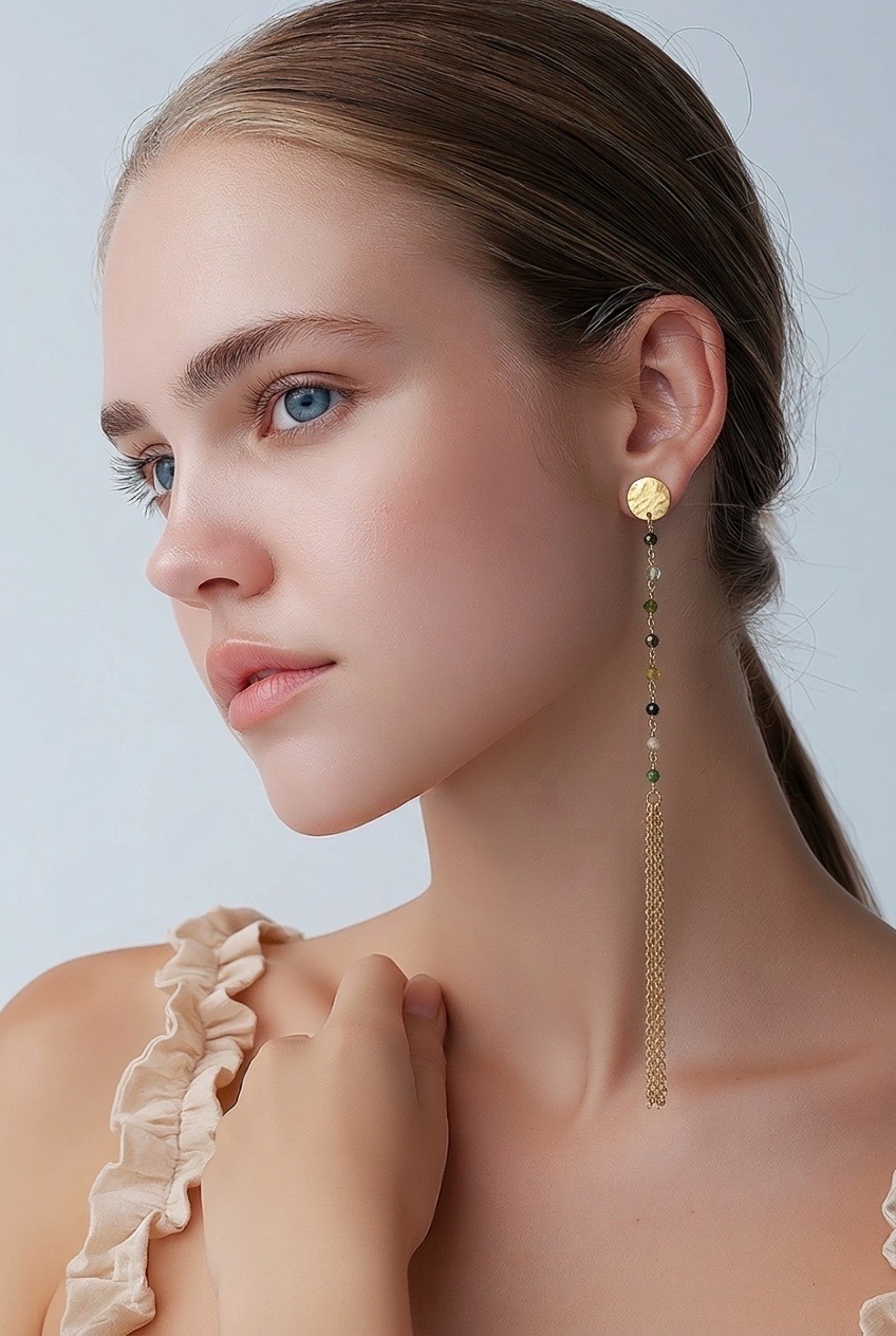 Pendientes Bali 5115 Turmalinas - Imagen 2