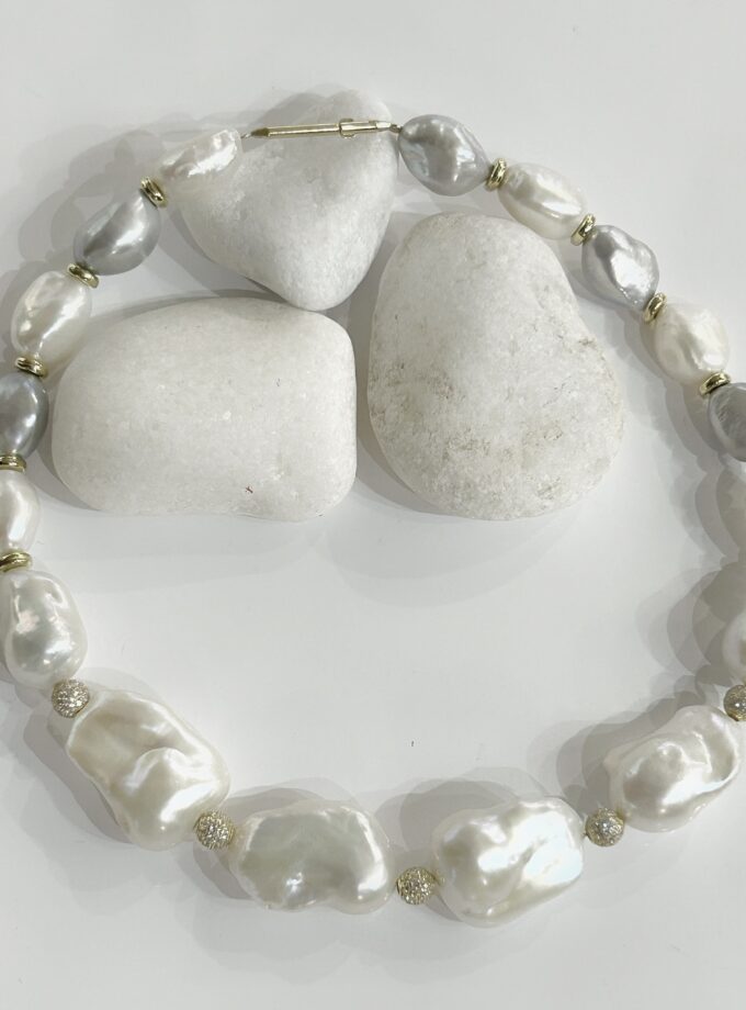 Collar Perlas Barrocas Balls