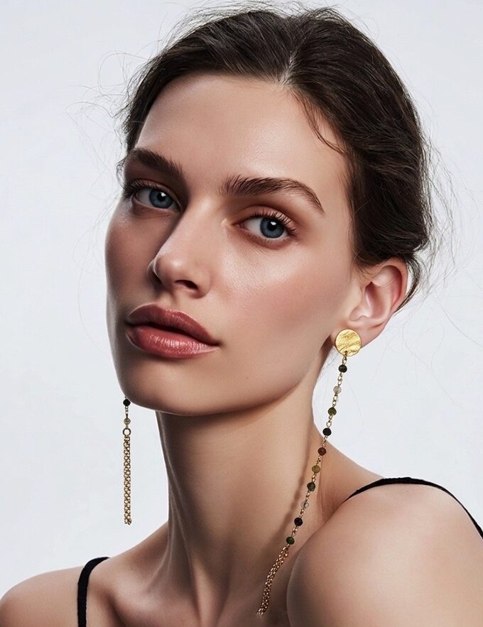 Pendientes Bali 5115 Turmalinas