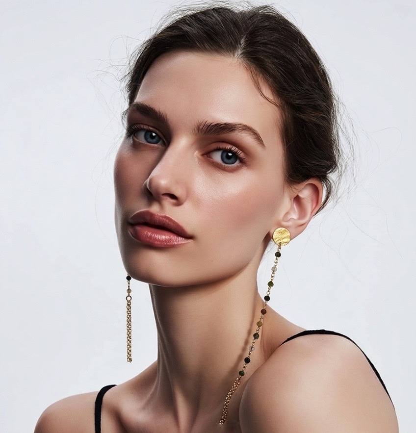 Pendientes Bali 5115 Turmalinas - Imagen 3