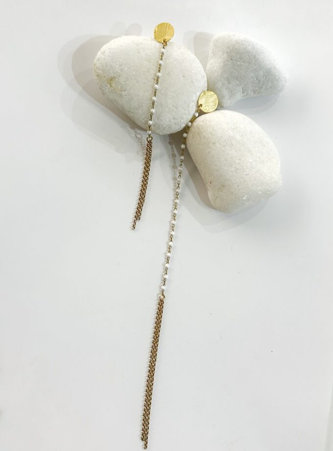 Pendientes Bali 5103 Blancos