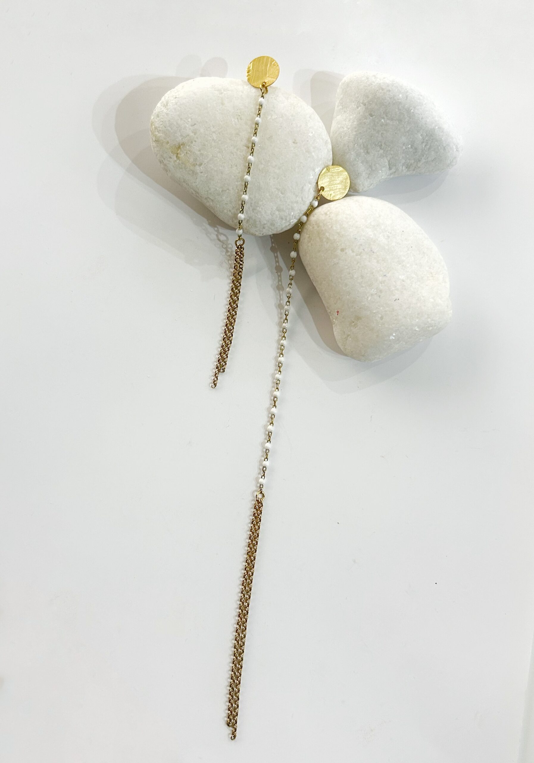 Pendientes Bali 5103 Blancos