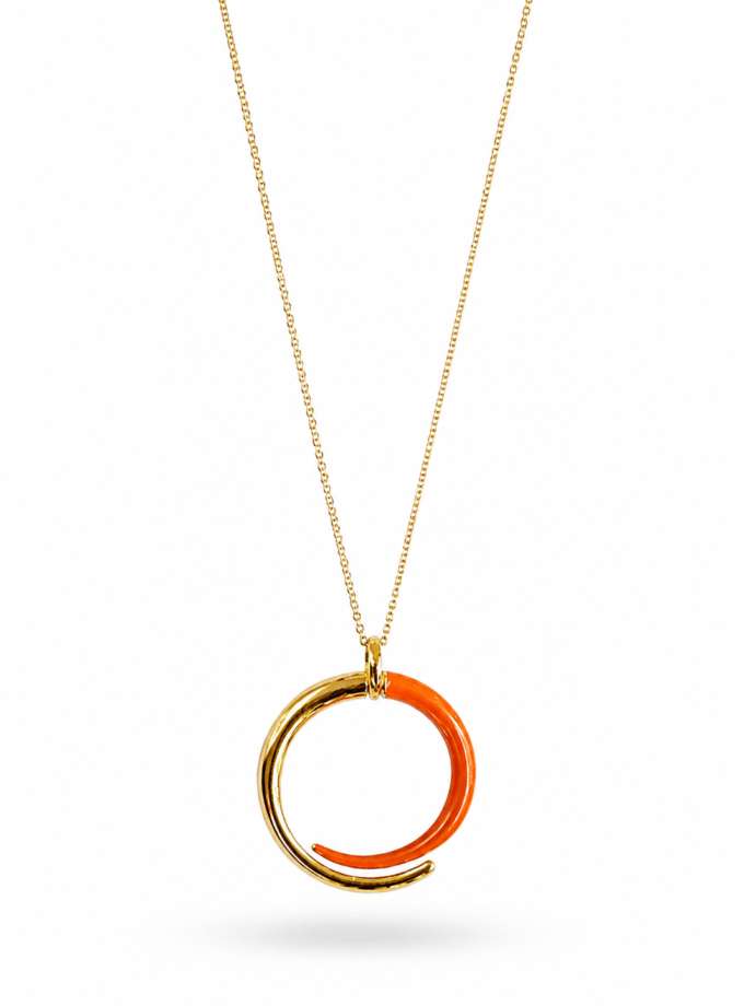 Collar Labrioro Sunset Naranja