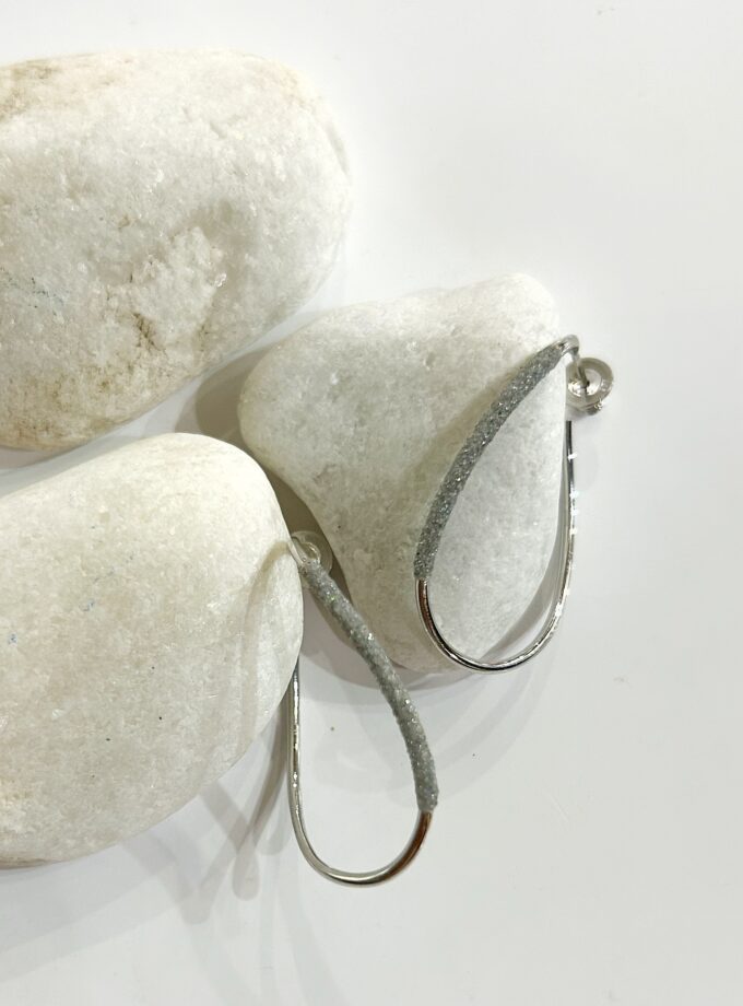 Pendientes Pesavento Onda Gris