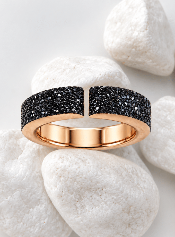 Anillo Pesavento 4415 Negro