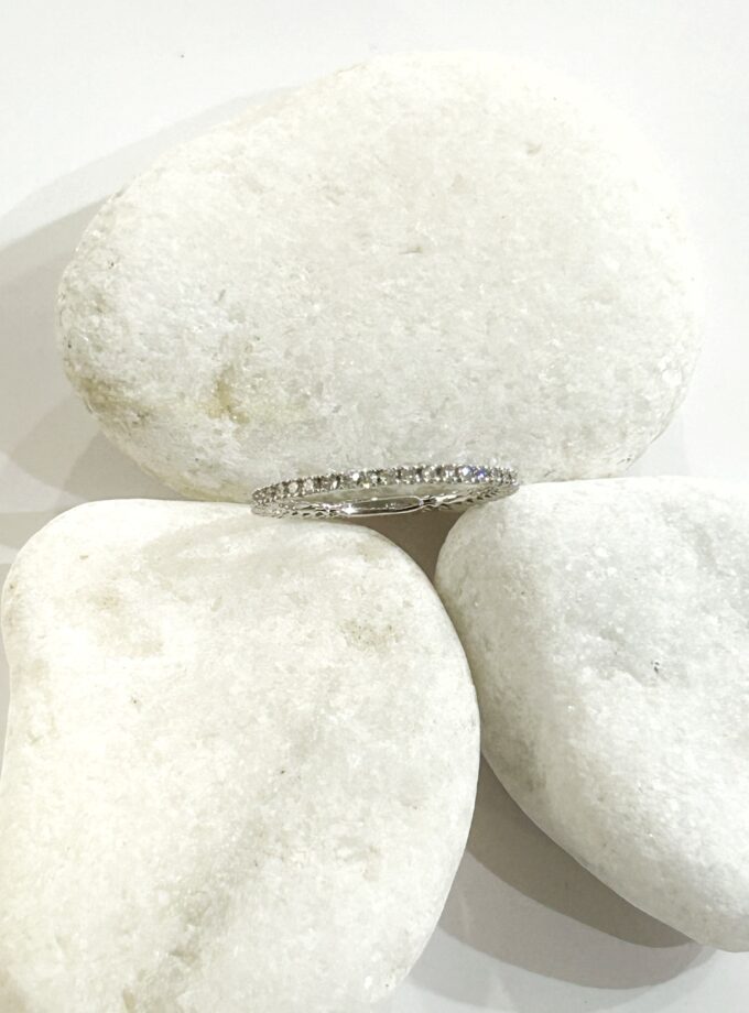 Anillo Moments Oro blanco 18K con brillantes