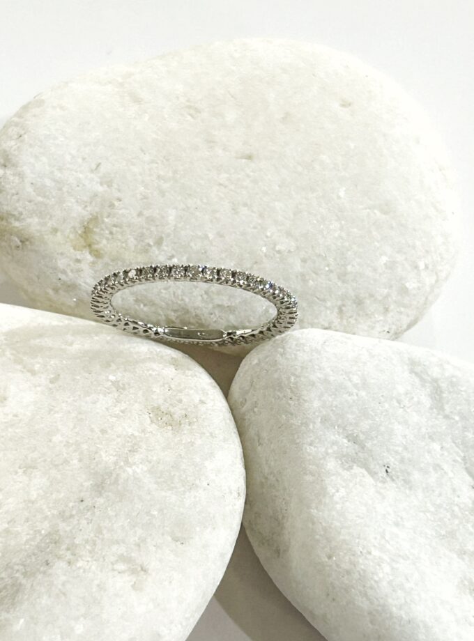 Anillo Moments Oro blanco 18K con brillantes
